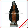 Mixed Color Marble Stone Virgin Mary Statue (YL-R742)